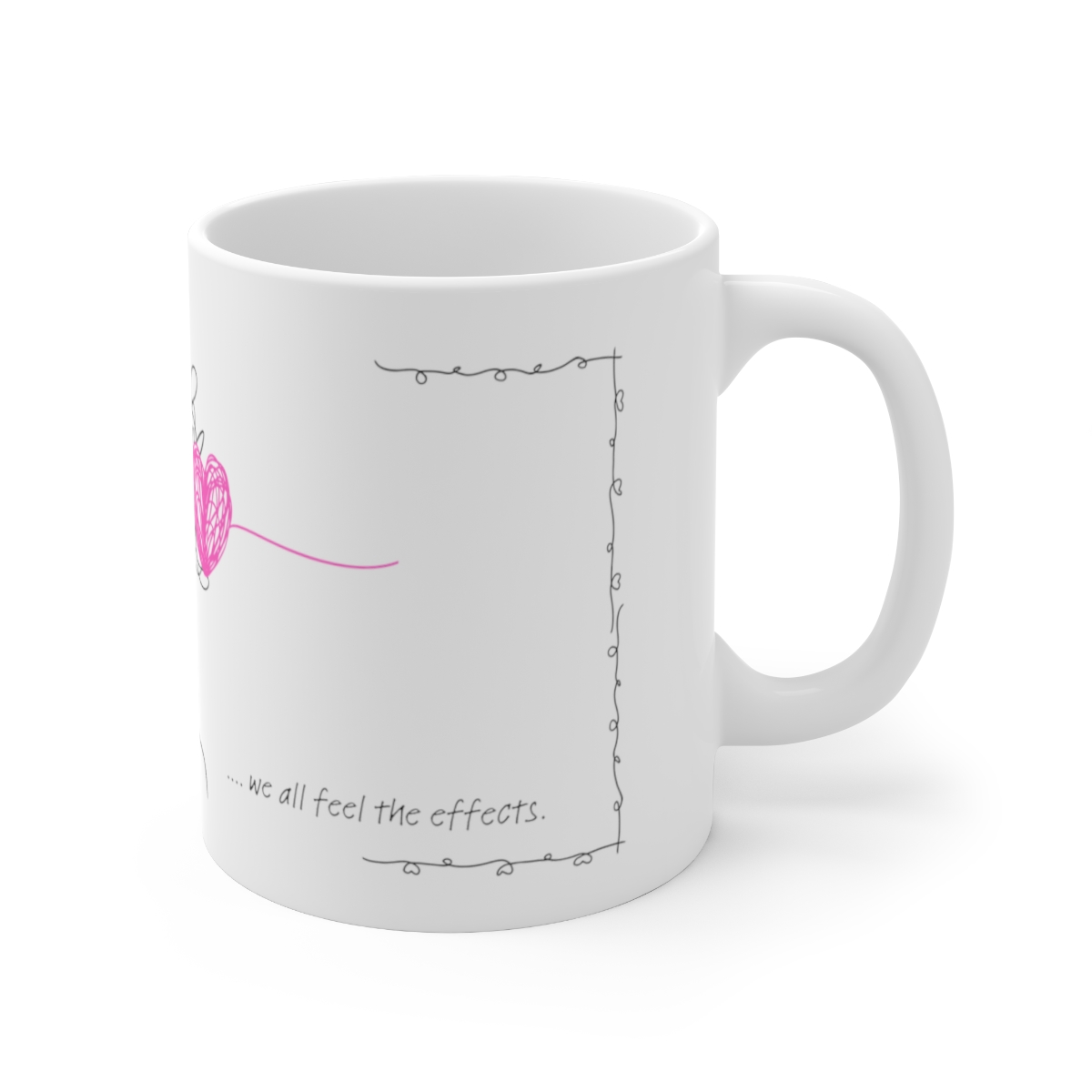 Affect vs Effect Grammar ADHD overwhelmed Mom Ceramic Coffee Cups, 11oz, 15oz - Image 3