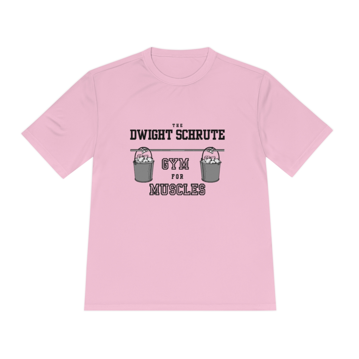 the Office Dwight Schrute Gym for Muscles Unisex Moisture Wicking Tee - Image 69