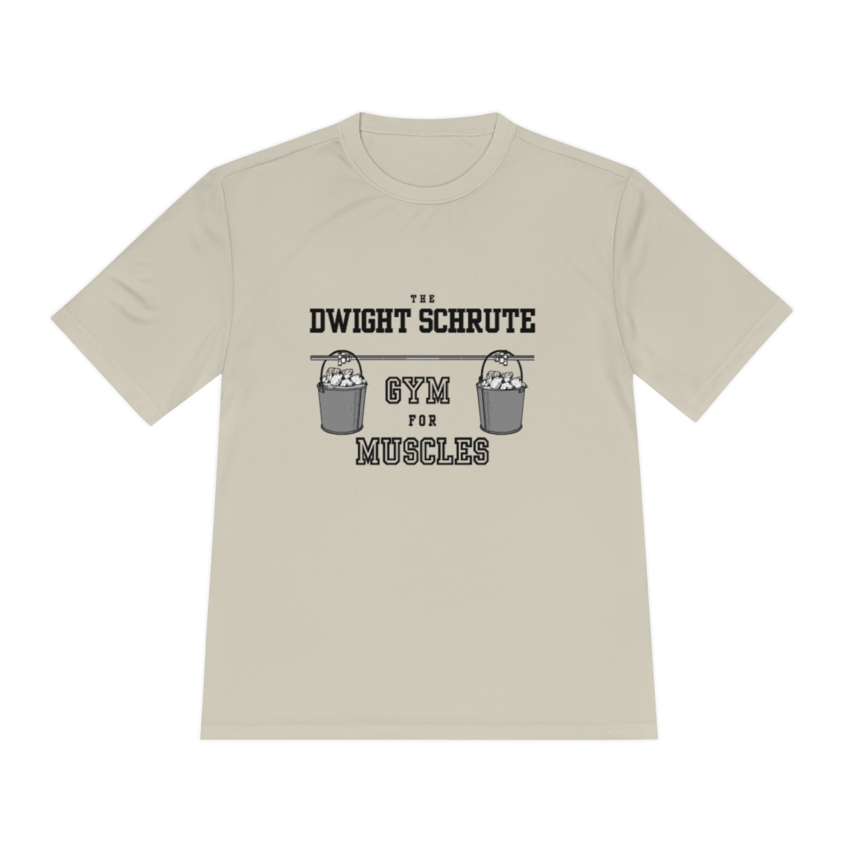 the Office Dwight Schrute Gym for Muscles Unisex Moisture Wicking Tee - Image 29